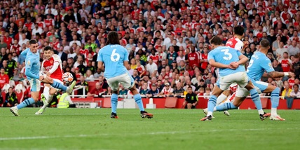 Arsenal primo col Tottenham, Manchester City ko: Arteta batte Guardiola