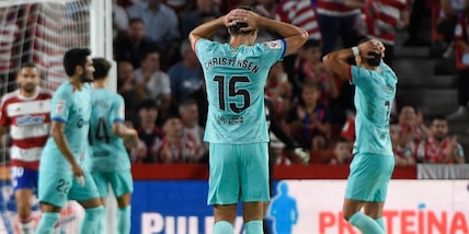 Il Barcellona frena a Granada. L'Atletico vince e si avvicina alla vetta