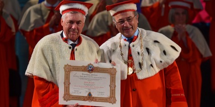 Ancelotti riceve la Laurea ad honorem: “Ecco cosa mi ha insegnato il calcio”