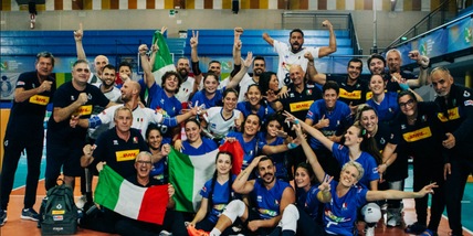 Europei di Sitting Volley: per l'Italia terzo successo contro la Germania