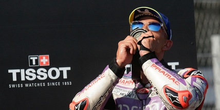 Festa Martin, scavalcato Bagnaia: "Un sogno, sono felicissimo"