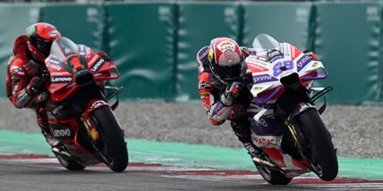 Martin scavalca Bagnaia: MotoGP, Sprint caldissima in Indonesia