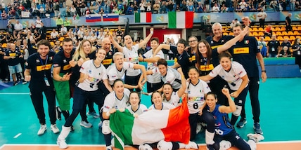 Sitting Volley: l'Italdonne sul tetto d'Europa
