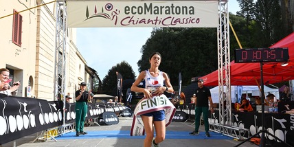 16^EcoMaratona del Chianti Classico, vincono Federico Badiani e Micaela Bonessi