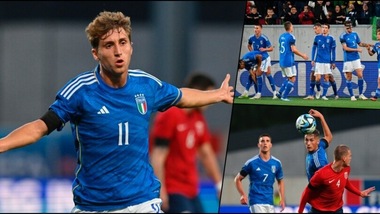 Italia U21, 2-0 alla Norvegia: con Baldanzi-Esposito è secondo posto