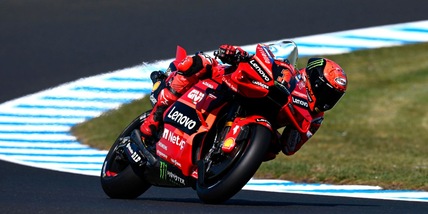 Practice Australia, doppietta KTM. Ducati, Bagnaia costretto al Q1