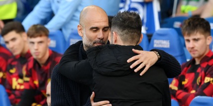 Clamoroso Guardiola: “De Zerbi sarà il prossimo allenatore del Manchester City”