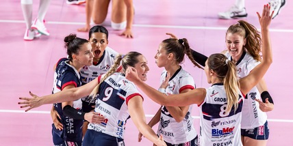 La 3a giornata parte con Chieri-Conegliano e Cuneo-Vallefoglia