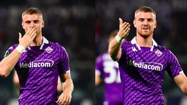 Beltran si sblocca, che doppietta: la Fiorentina batte 6-0 il Cukaricki
