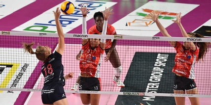 Cuneo sbanca Bergamo al tie break