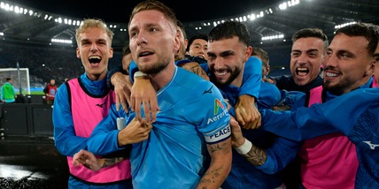 Lazio batte Fiorentina: Immobile rigore decisivo al 95', Sarri sorride