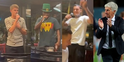 Karaoke Atalanta: De Ketelaere canta Rihanna, per Scamacca omaggio a Roma