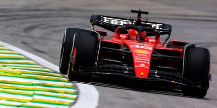 F1 Brasile, diluvio interrompe qualifiche: Leclerc 2° dietro a Verstappen
