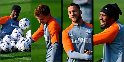 L'Inter si tuffa nella Champions: Thuram fa divertire Arnautovic e Barella