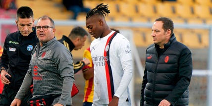 Infortunio Leao, c'è lesione! Milan, anche Calabria ko: i tempi di recupero