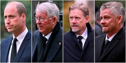 Funerali Sir Bobby Charlton, sfilata di vecchie glorie del Manchester United