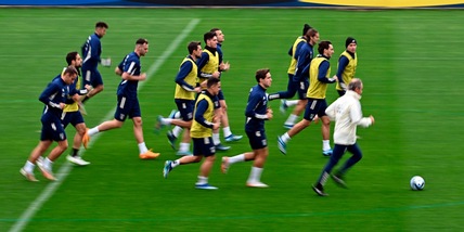 Italia, primo allenamento a Coverciano. Spalletti convoca Lazzari