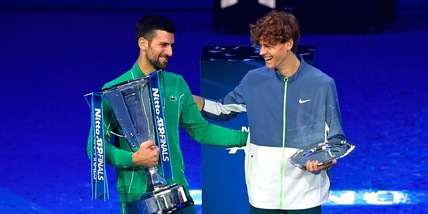 Sinner boom, la sfida con Djokovic a Torino fa il record in tv