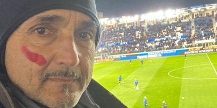 Spalletti in tribuna per Atalanta-Napoli alla prima di Mazzarri in panchina
