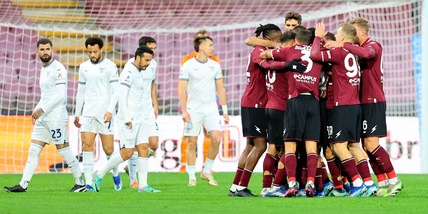 Lazio ko, la Salernitana passa in rimonta: a Sarri non basta Immobile