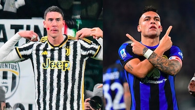 Juve-Inter, sfida dei 'bomber': apre Vlahovic, risponde Lautaro