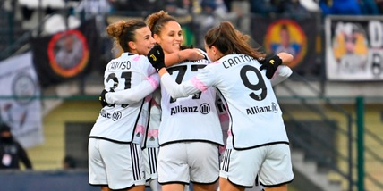 Juve Women, poker al Pomigliano e Roma agganciata: è Beerensteyn show!