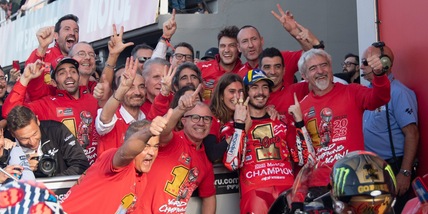 Festa Ducati, si celebra un 2023 da sogno: con Bagnaia presente anche Martin