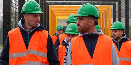 Feralpisalò, tutti in fabbrica: cuore e acciaio per risalire in Serie B