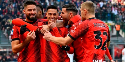 Gioiello Reijnders, favola Simic e tris di Okafor: il Milan supera il Monza