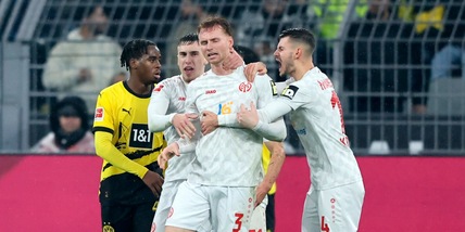 Borussia, solo 1-1 con il Mainz. Pari tra Brema e Lipsia