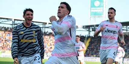 Yildiz e Vlahovic da fenomeni, la Juventus soffre ma vince a Frosinone