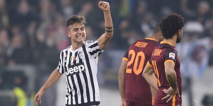 Serie A, Juventus-Roma 1-0: Dybala da standing ovation