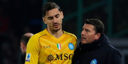 Napoli, emergenza portieri: per Meret lesione grave