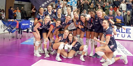 La Reale Mutua Fenera Chieri ’76 domina contro Roma Volley