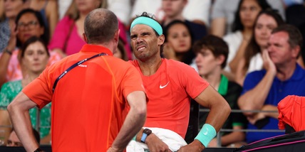 Nadal salta l'Australian Open: nuovo infortunio