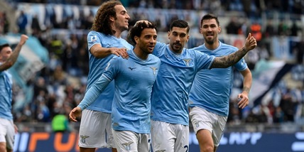 La Lazio batte il Lecce: decide Felipe Anderson, Sarri sorride