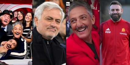Fiorello fulminante su Mourinho, De Rossi e la Roma. Iglesias e Vannacci...