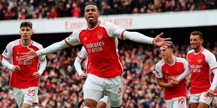Manita Arsenal al Crystal Palace: i Gunners agganciano il City in classifica