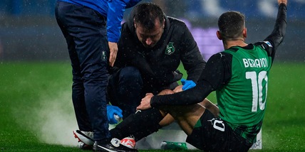 Berardi infortunato, brutte notizie per il Sassuolo: necessaria operazione