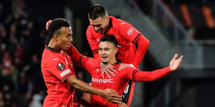 Al Rennes basta un tris in 45', al Lione non riesce la rimonta