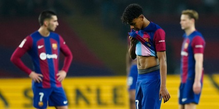 Il Barcellona sprofonda: è a -10 dal Real Madrid