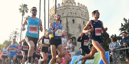 Lonedo e Aouani sul podio alla mezza maratona di Siviglia