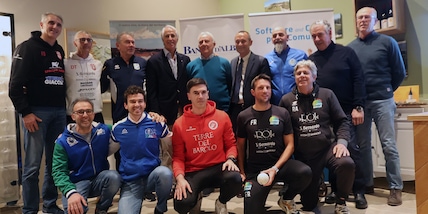 La visita del presidente del Coni, Giovanni Malagò, al mondo della Pallapugno