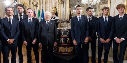 Coppa Davis, Sinner e l'Italia da Mattarella: "Potremo tornare spesso"