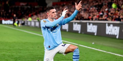 Foden, prova di forza: tripletta nella rimonta City. Guardiola vede Klopp