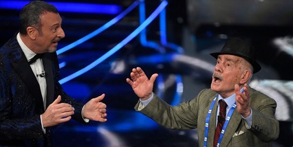 Ruggiero Del Vecchio, chi è il nonno che ha aperto la seconda serata di Sanremo