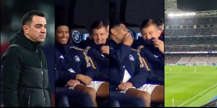 Real Madrid, show con il Girona e parte lo sfottò a Xavi: il coro è spietato