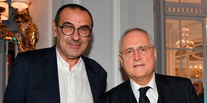 Lotito: “Sarri maestro di calcio, Lazio ha futuro roseo”. Sui rinnovi...