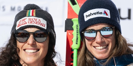 Brignone 2ª e Bassino 3ª a Crans-Montana: Venier vince il Super-G
