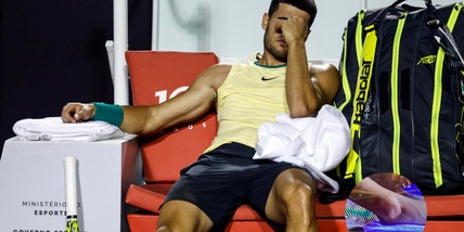 Alcaraz, brutto infortunio e ritiro dal torneo di Rio: "Mi sono sentito male"